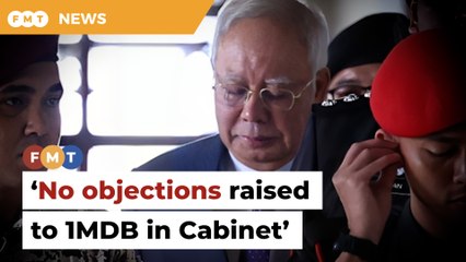 Husni raised no objections to 1MDB in Cabinet, Najib tells court