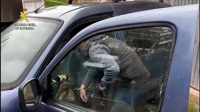 La Guardia Civil detiene al autor de varios disparos con un arma en una calle en Burgos