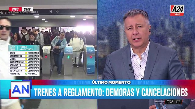 Caos en el Transporte: trenes con demoras y cancelaciones