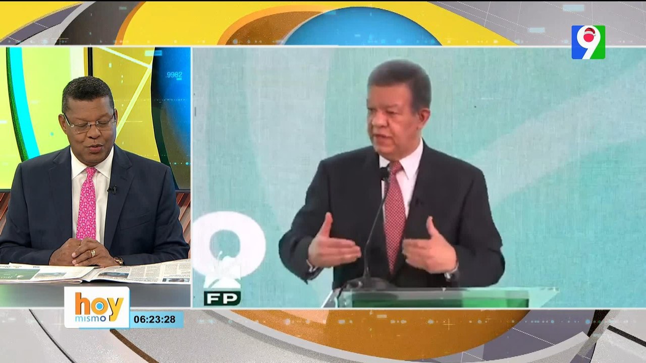 Leonel Fernández se las canta al gobierno de Abinader | Hoy Mismo