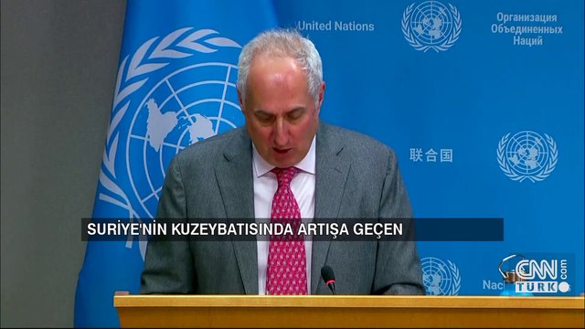 Birleşmiş Milletler'de Suriye alarmı!