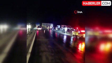 Denizli'de Tır Kamyoneti Ezdi: 1 Ölü, 1 Yaralı