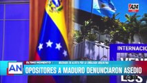 Venezuela, hostigamiento a la misión argentina con asilados venezolanos anti maduro