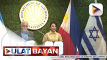 DOT at Israel Ministry of Tourism, lumagda ng joint declaration of intent para sa kooperasyon sa turismo