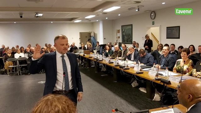 Prestation de serment de Nicolas Grégoire