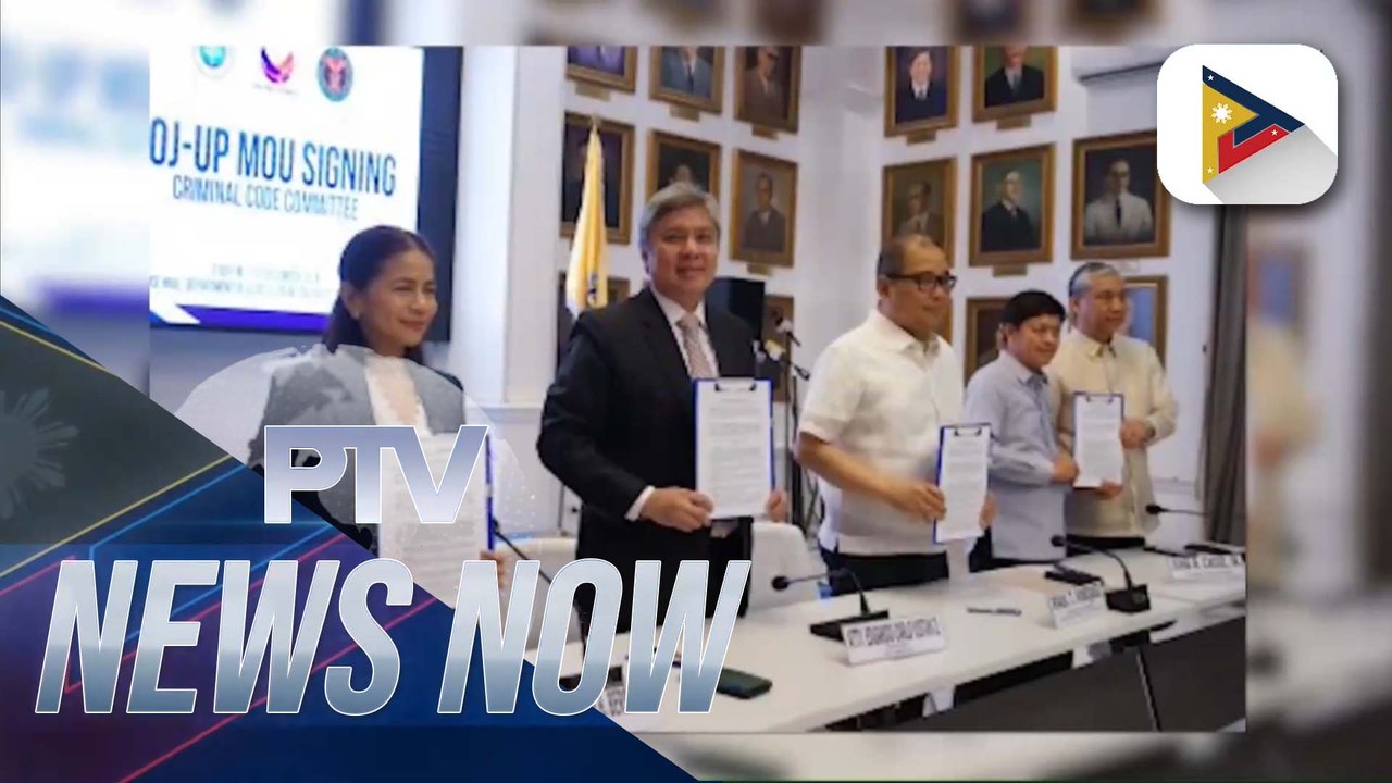DOJ, UP College of Law join hands to make over country's outdated revised penal code