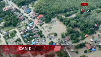 Tayland'ın güneyindeki selde can kaybı 25'e yükseldi