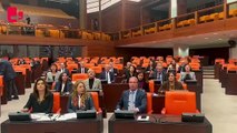 Meclis Genel Kurulu, DEM Parti grubunun kayyım protestosuyla başladı