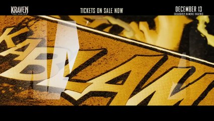 Kraven le Chasseur : Extrait exclusif de 8 minutes 🦅