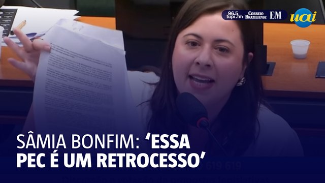Sâmia Bomfim critica aprovação da PEC do Estupro: 'Retrocesso para os direitos das mulheres