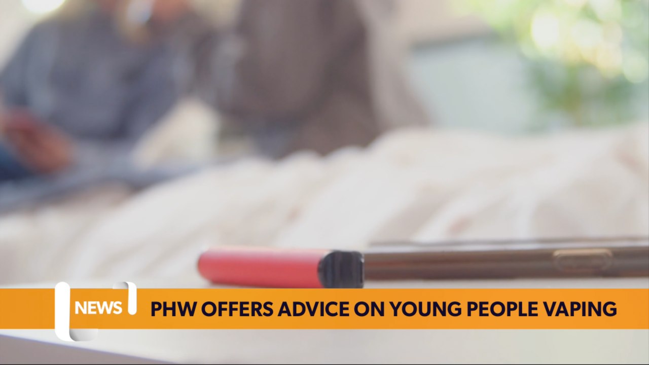 Public Health Wales offers advice on young people vaping - video ...