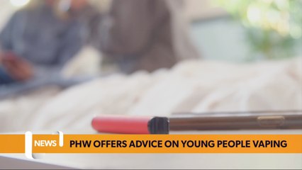 Public Health Wales offers advice on young people vaping