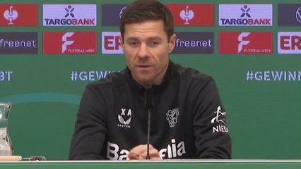 Leverkusen - Alonso : "Le plus grand défi que l'on puisse relever en Coupe"
