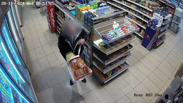 Caught on camera: Burglar broke into Peterborough building site but left evidence behind