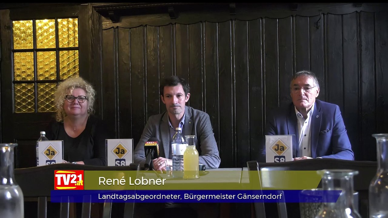 Pressekonferenz - An die nächste Bundesregierung JA zur B8