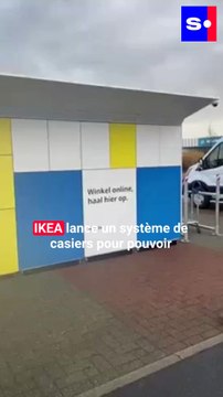IKEA lance un système de casiers pour récupérer ses commandes