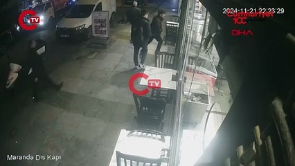 Fatih'te Irak Cumhurbaşkanının sekreterinin bıçaklandığı anlara ilişkin görüntüler ortaya çıktı