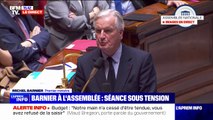 Michel Barnier devant l'Assemblée nationale: 