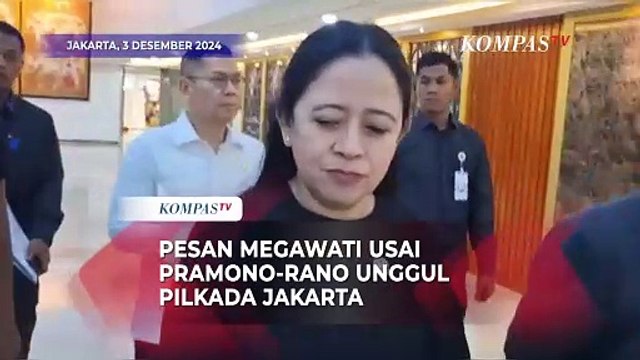 Puan Beberkan Isi Pesan Megawati usai Pramono-Rano Unggul di Pilkada Jakarta