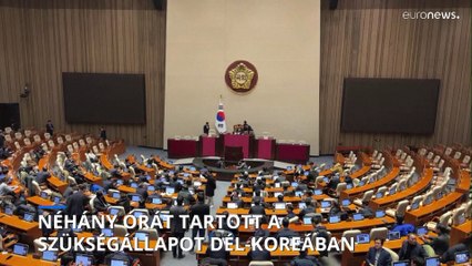 Szükségállapotot hirdetett a dél-koreai elnök, majd néhány óra múlva visszavonta