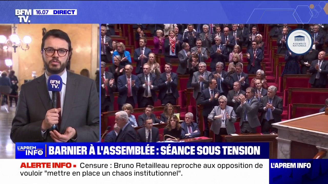 Motion de censure: "Ce n'est pas de gaieté de cœur qu'on participe à la première chute d'un gouvernement depuis 1962", déclare Arthur Delaporte, député PS