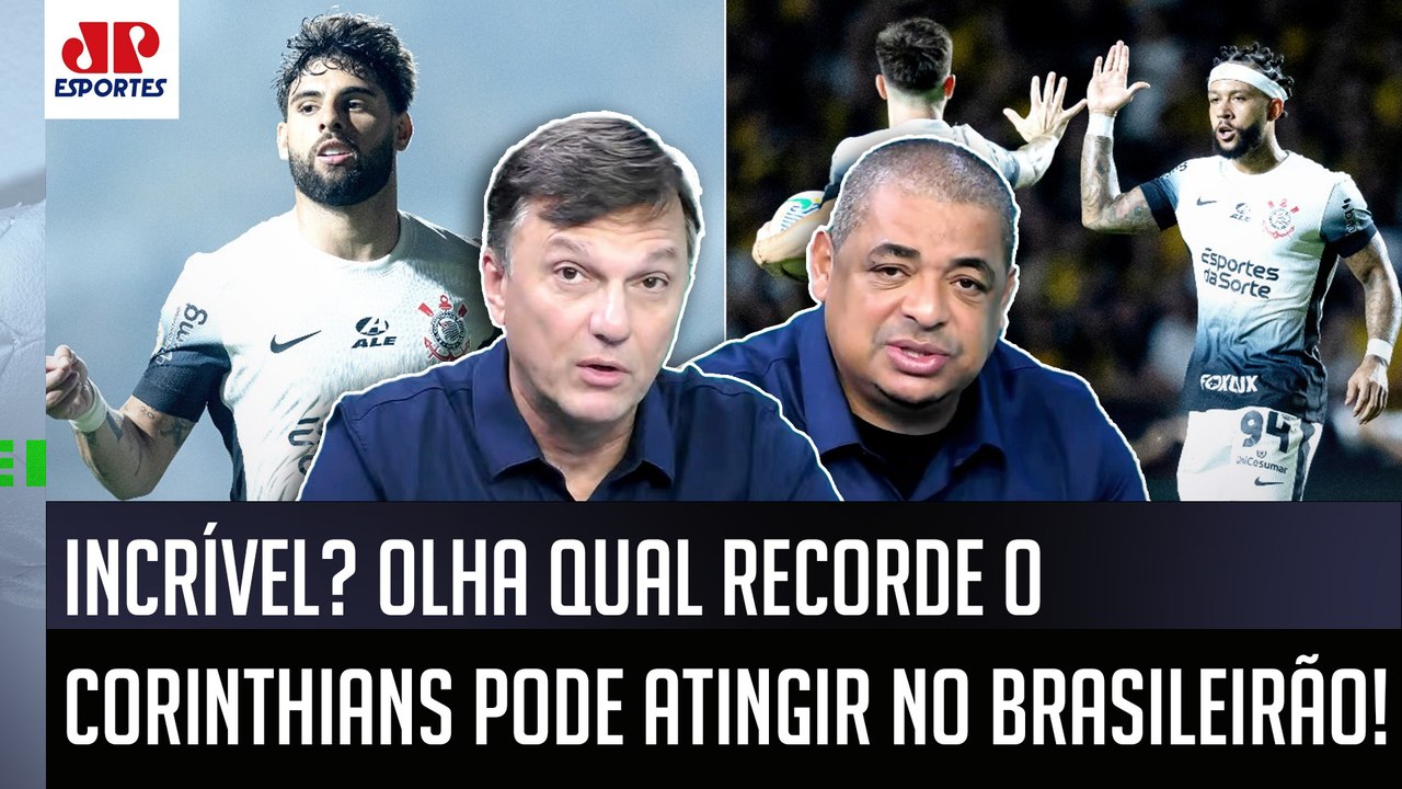 "ISSO PARECIA IMPOSSÍVEL! E o Corinthians agora PODE ATÉ ALCANÇAR A MARCA de..." VEJA DEBATE!