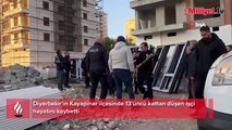 Yer: Diyarbakır! 13'üncü kattan düşen işçi hayatını kaybetti