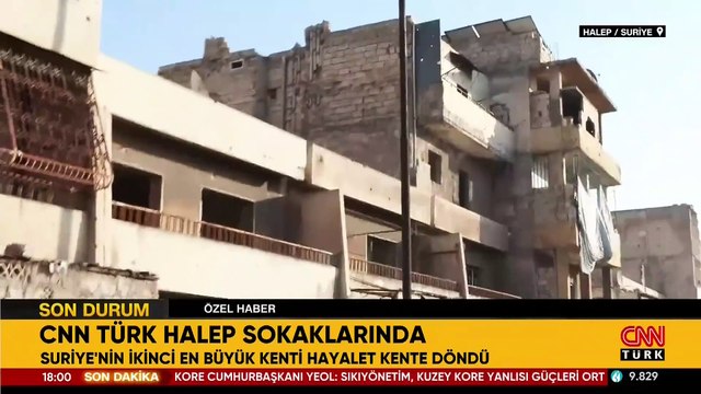 Savaş yorgunu Halep sokakları CNN TÜRK'te | Video Haber