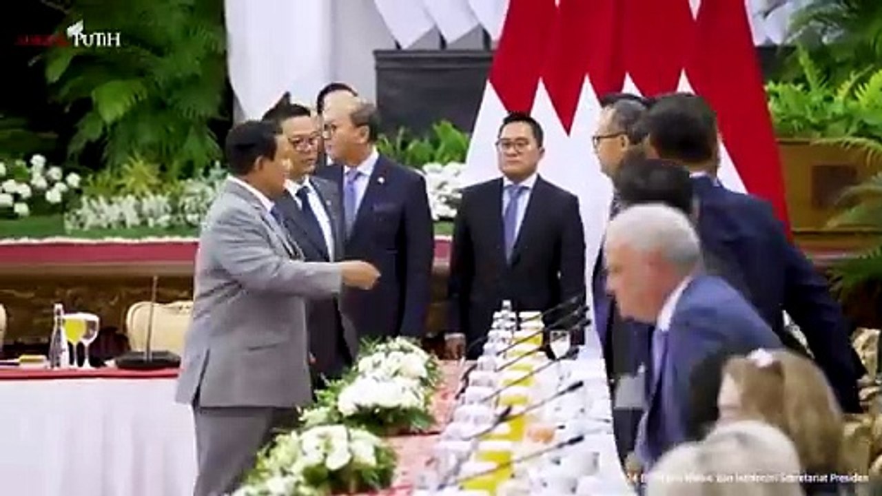 Presiden Prabowo Hadiri Pertemuan US-ASEAN Business Council di Istana Negara, Jakarta