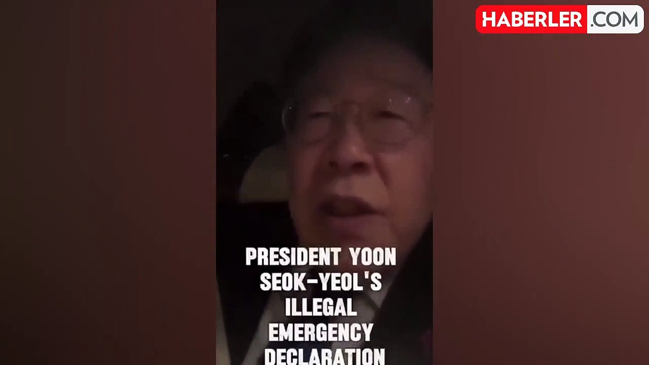 Güney Kore Devlet Başkanı onları işaret etmişti: Muhalif lider, polislerin kapattığı meclise duvarlardan atlayarak girdi