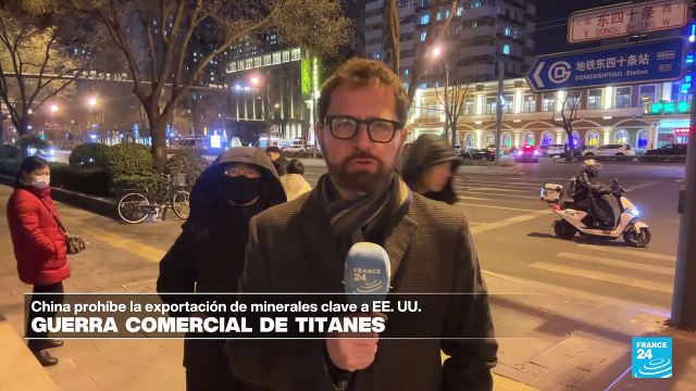 Informe desde Beijing: China prohíbe exportaciones de metales a Estados Unidos