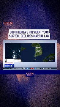 South Korea’s President Yoon Suk Yeol declares martial law