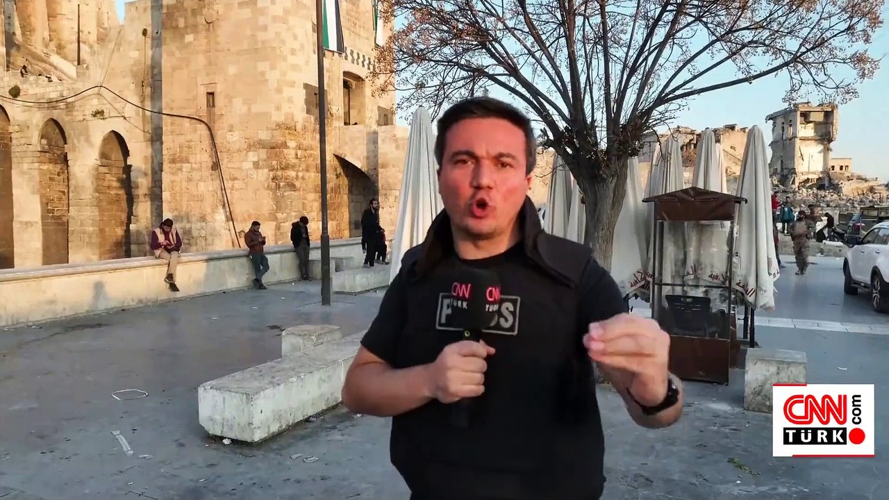 HALEP SOKAKLARI CNN TÜRK'TE: Bir tarafta yıkım, bir tarafta zafer...
