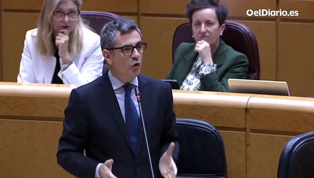 Bolaños, al PP, sobre la cumbre antiaborto del Senado: ¿Son tan reaccionarios como lo parecieron ayer?