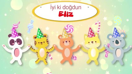 İyi ki Doğdun ELİZ - İsme Özel Çocuk Doğum Günü Şarkısı