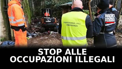 Sgombero a Monte Mario, stop alle occupazioni illegali