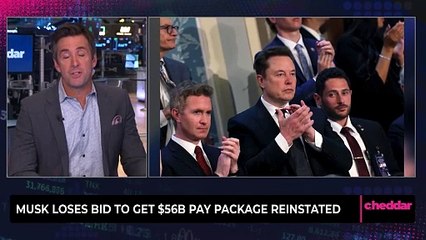 Musk Loses Bid to Get $56B Pay Package Reinstated