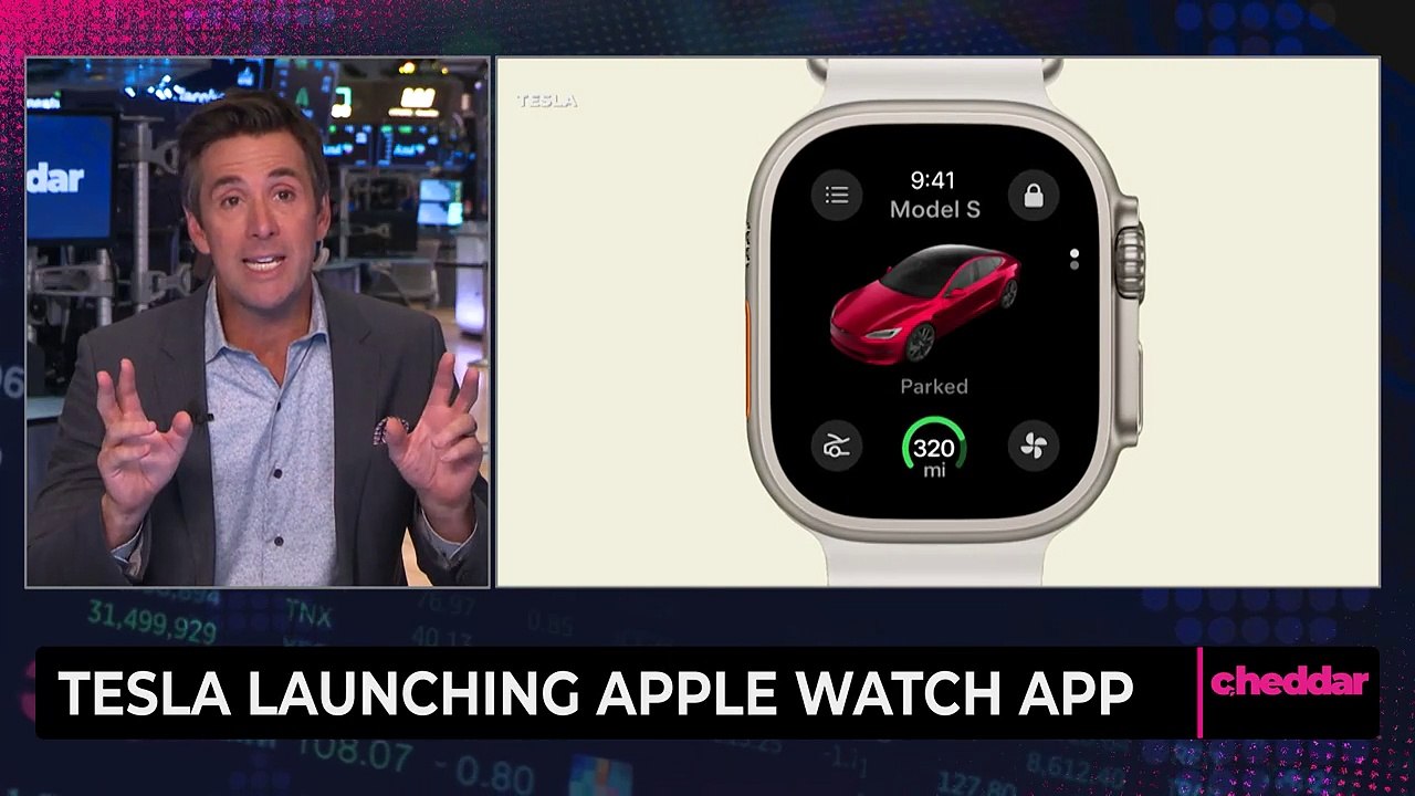 Tesla Launching Apple Watch App