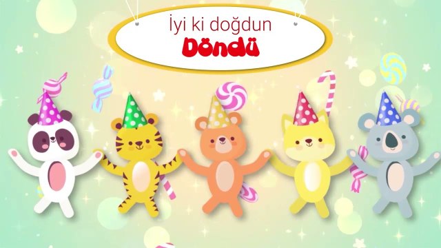 İyi ki Doğdun DÖNDÜ - İsme Özel Çocuk Doğum Günü Şarkısı