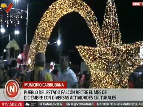 Falconianos dieron la bienvenida al mes de diciembre con diversas actividades culturales