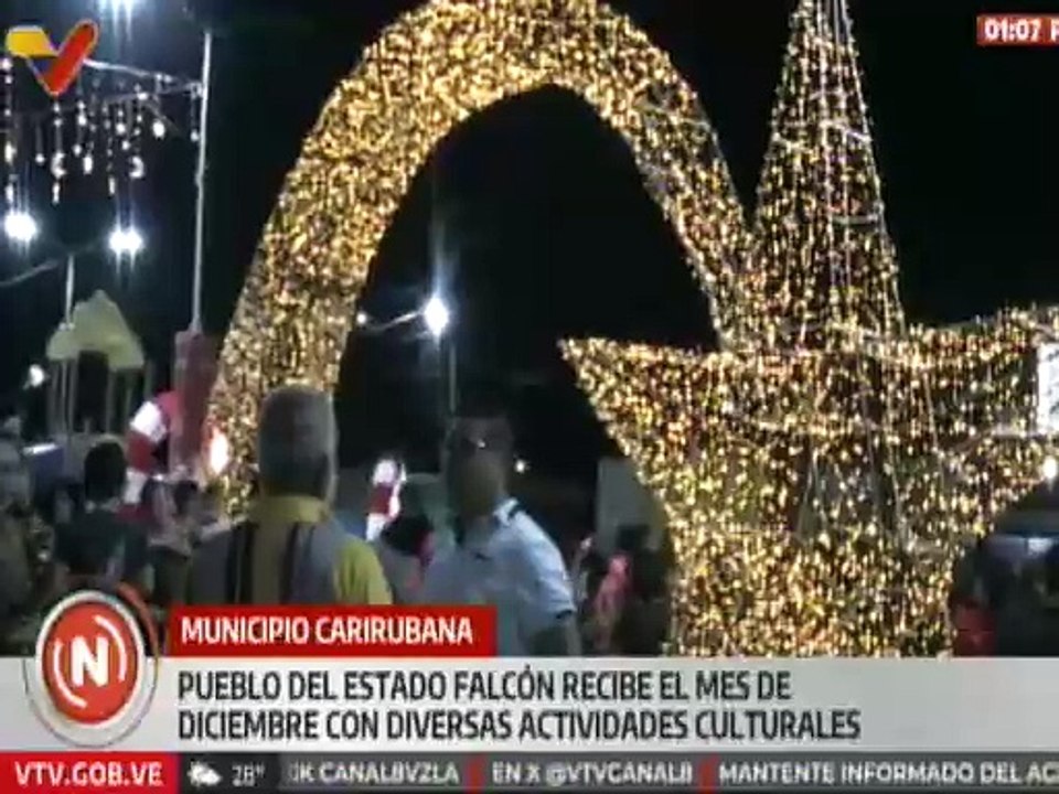 Falconianos dieron la bienvenida al mes de diciembre con diversas actividades culturales