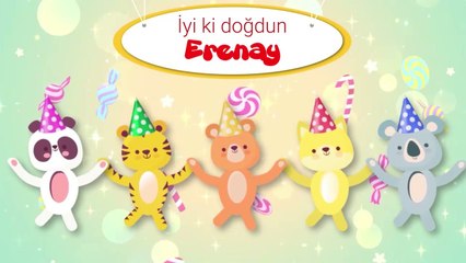 İyi ki Doğdun ERENAY - İsme Özel Çocuk Doğum Günü Şarkısı