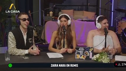 Zaira Nara anticipó que pasará Navidad con L-Gante