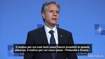 Blinken: una Nato pi? forte ? garanzia contro la guerra