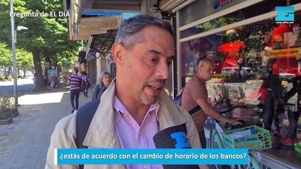 La pregunta de EL DIA: ¿estás de acuerdo con el cambio de horario de los bancos?