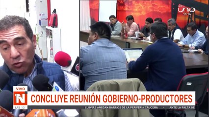 Concluye reunión Gobierno y productores