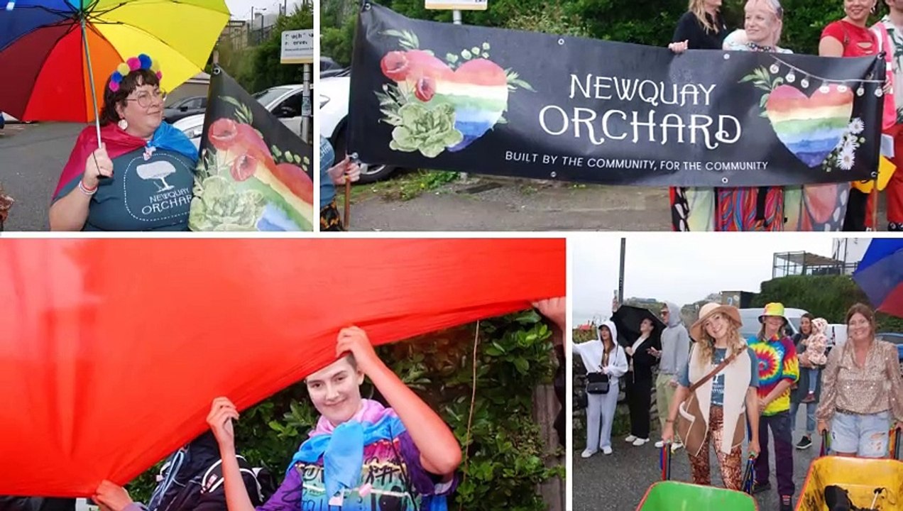 Newquay Cornwall Gay LGBTQIA + Pride 20th July 2024 Photo book 2.