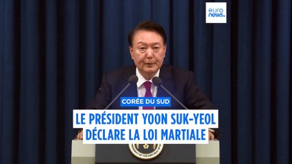 Le président sud-coréen déclare la loi martiale d'urgence, le Parlement le désavoue