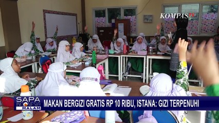 Tanggapi Soal Makan Bergizi Gratis Rp10 Ribu, Istana: Gizi Anak Terpenuhi