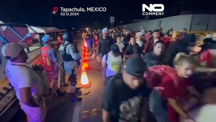 NO COMMENT: Una caravana de miles de inmigrantes se dirige hacia la frontera de Estados Unidos